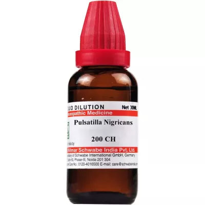 Dr. Willmar Schwabe India Pulsatilla Nigricans Dilution