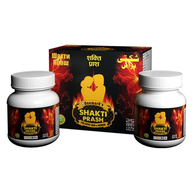Deemark Shakti Prash Ayurvedic Supplement For Men and Women - 250 gms (Pack of 2)