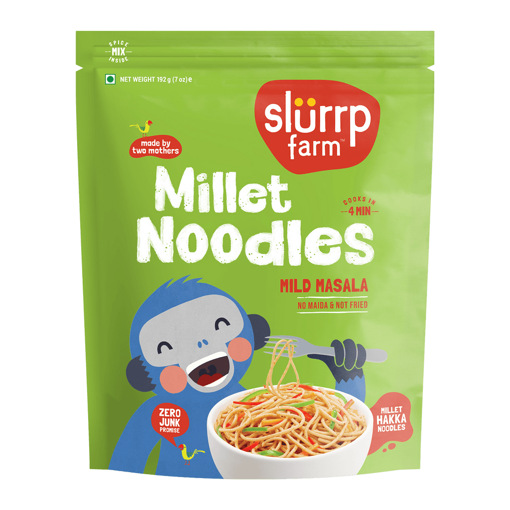 Slurrp Farm Mild Millet Noodles - 192 gms