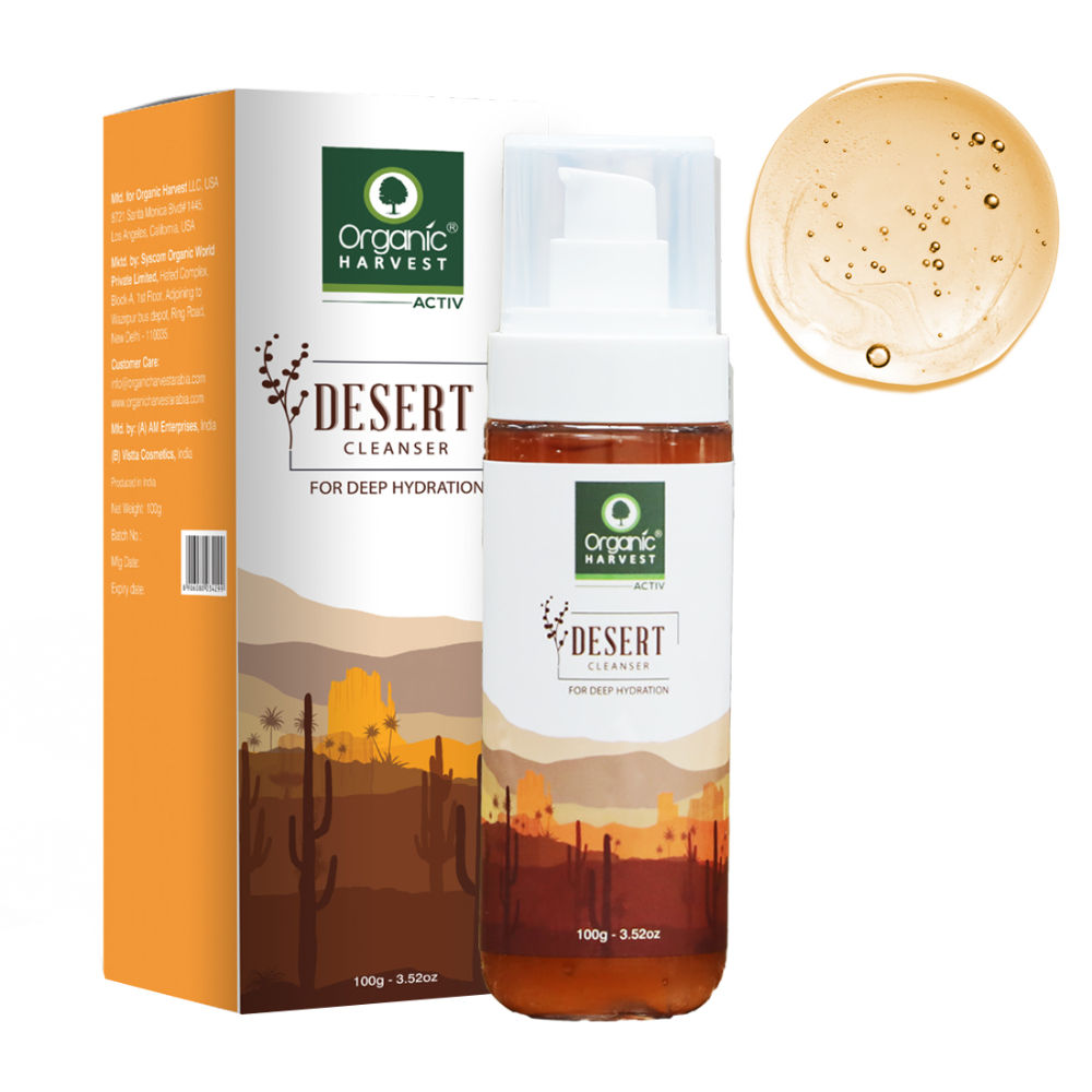 Organic Harvest Desert Cleanser For Deep Hydration - 100 gms
