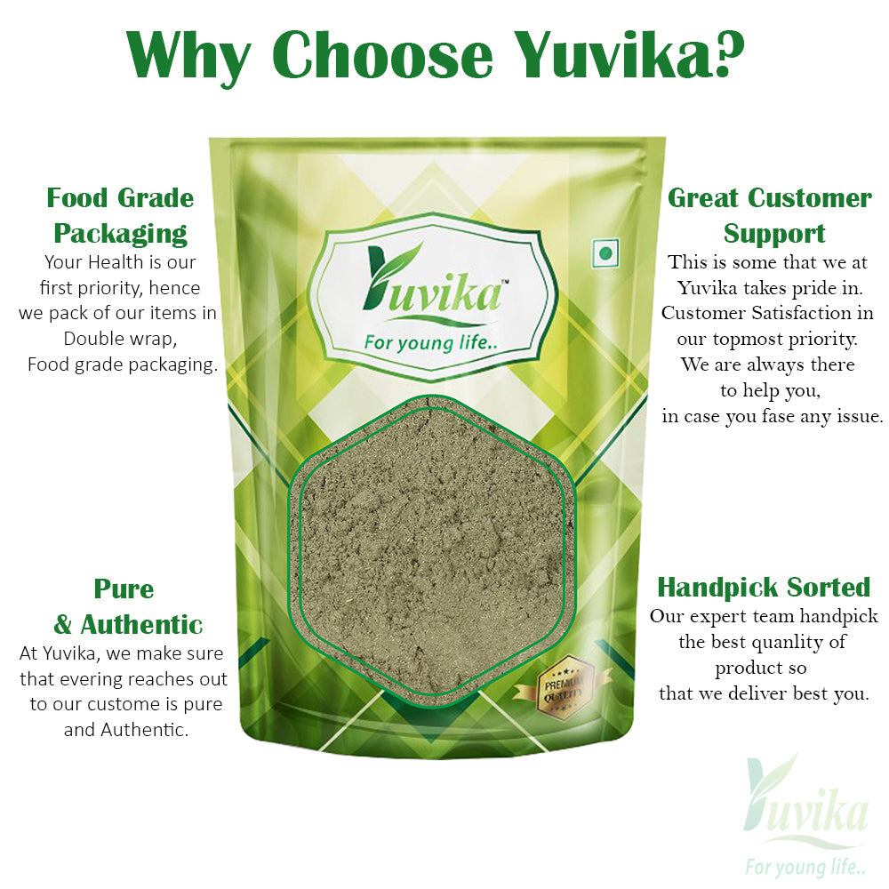 Yuvika Bhangra Leaves Powder - Bringraj Powder - Eclipta Alba
