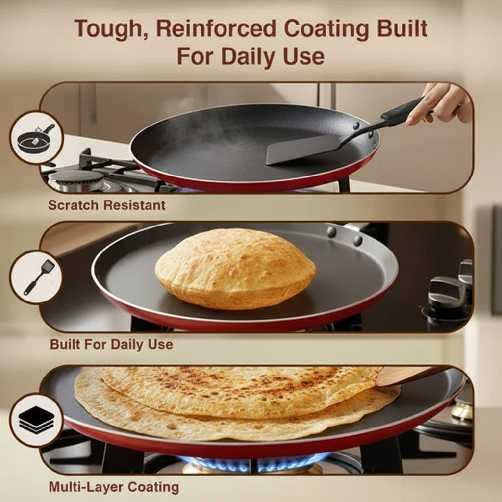 Judge by Prestige Ace Plus Non-Stick Omni Tawa 28cm