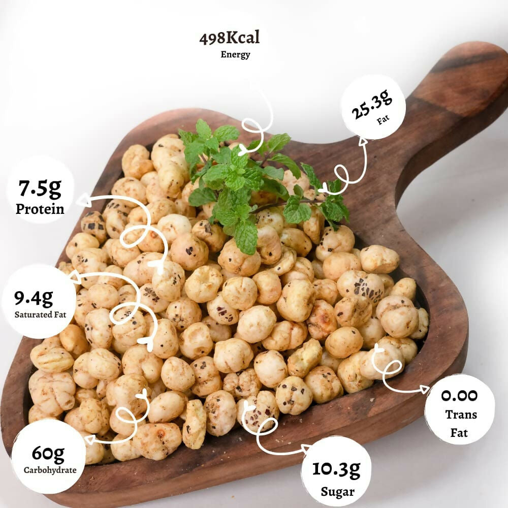 Healthy Master Crispy Makhana – Mint (Pudina) Flavour Roasted Fox Nuts Snack