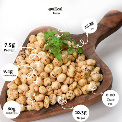 Healthy Master Crispy Makhana – Mint (Pudina) Flavour Roasted Fox Nuts Snack