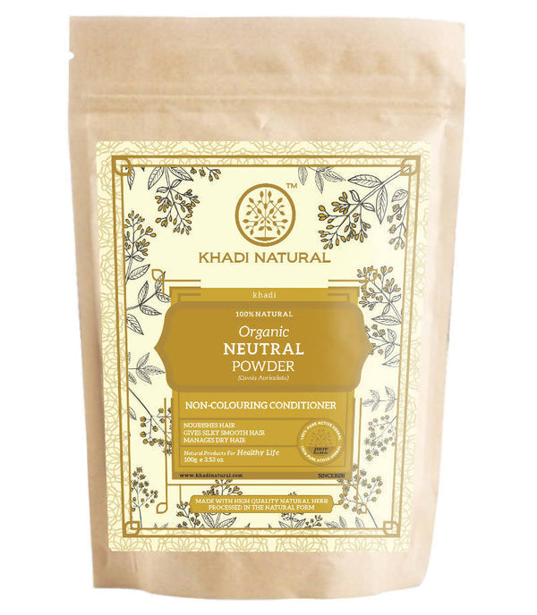 Khadi Natural Organic Neutral Powder - 100 gm