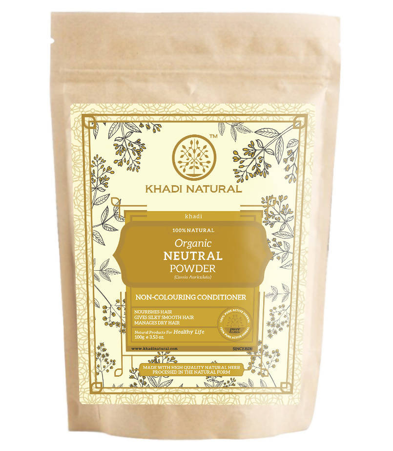 Khadi Natural Organic Neutral Powder - 100 gm