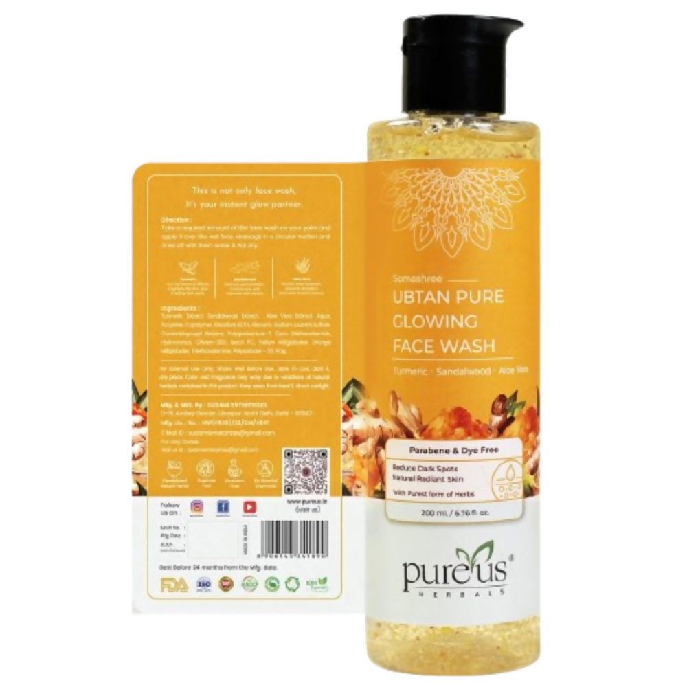 Pureus Herbals Somashree Ubtan Face Wash