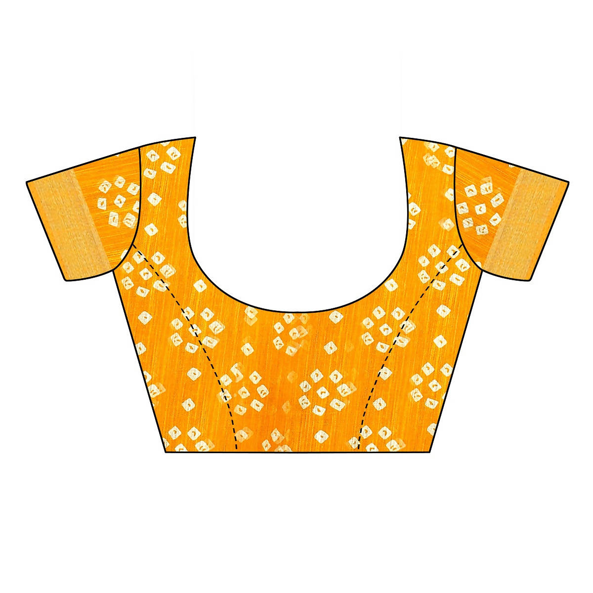 Vamika Stylish Orange Linen Jari Border Saree (RADHIKA ORANGE)