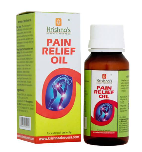 Krishna's Herbal & Ayurveda Botanical Body Oil – 500 ml