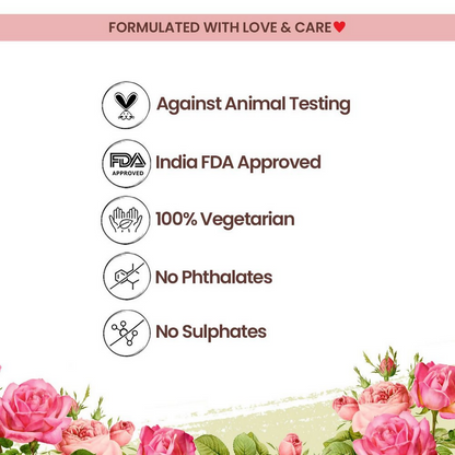 Nyassa Moroccan Rose Soap Walnut Oil & Rose Powder
