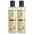 Khadi Natural Rose Water Toner - 210 ml - Pack of 2