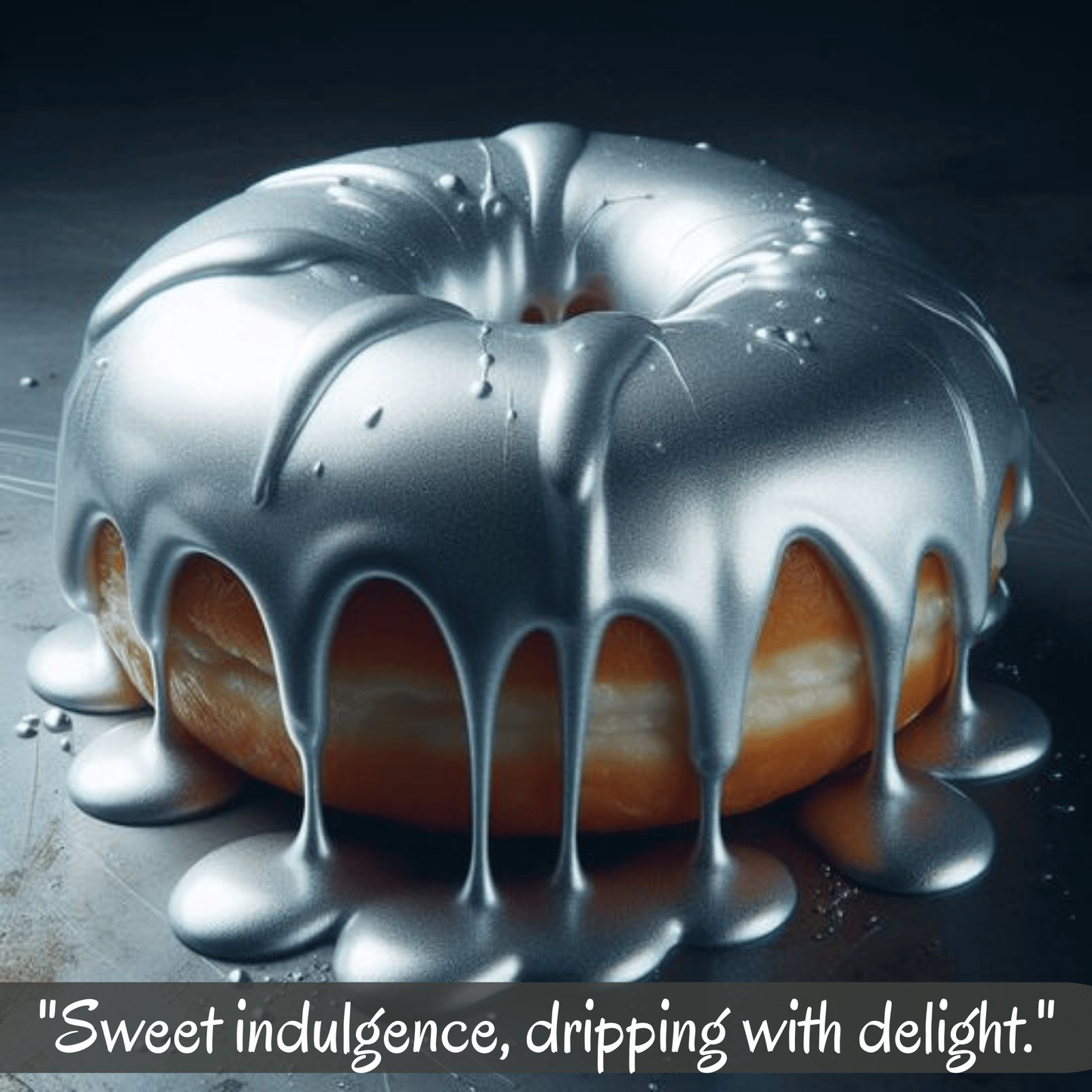 Confect Shimmering Silver | Edible Drips