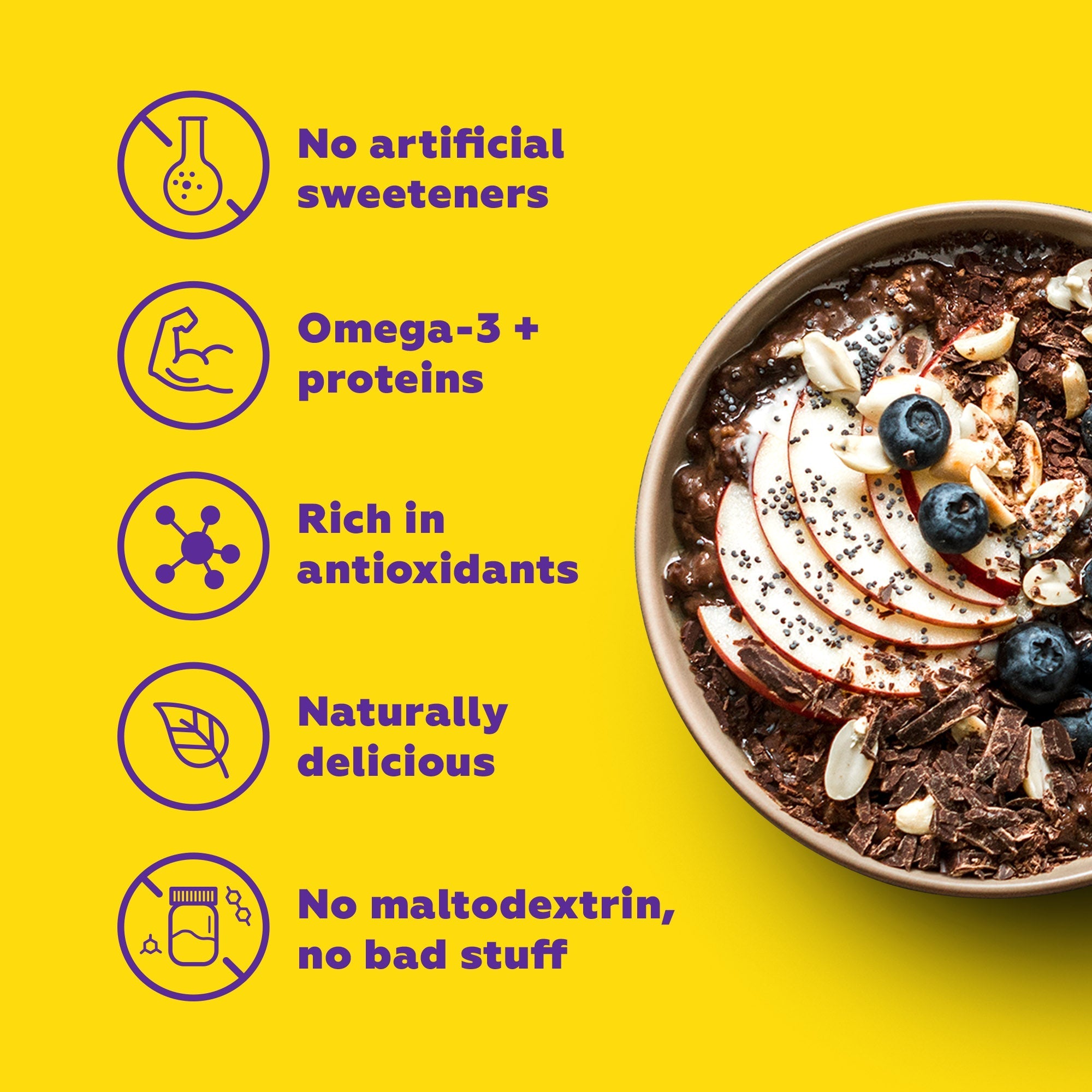 Yogabar Dark Chocolate Oats  - 400 gms