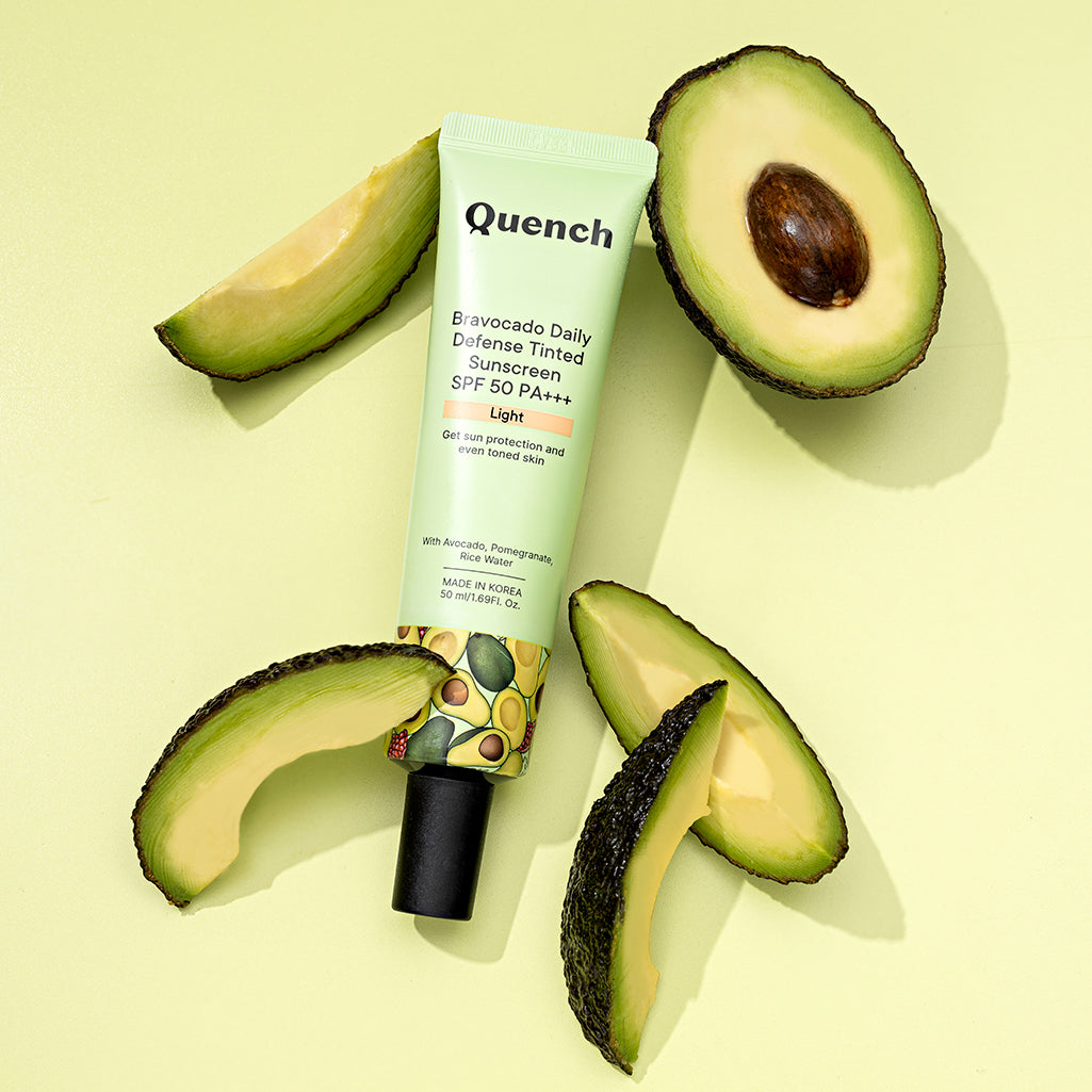 Quench Daily Defense Tinted Sunscreen SPF 50 PA+++ (Light) - 50 ml