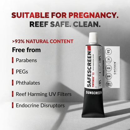 Chosen Tintense Buff Shade Tinted Mineral Sunscreen SPF 50+ Pa++++ 8-Hour Water Resistance, No White Cast