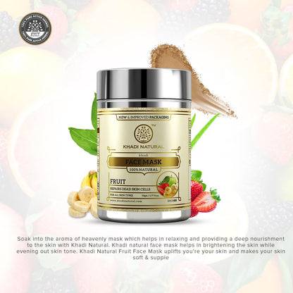 Khadi Natural Fruit Herbal Face Mask Pack, 50g