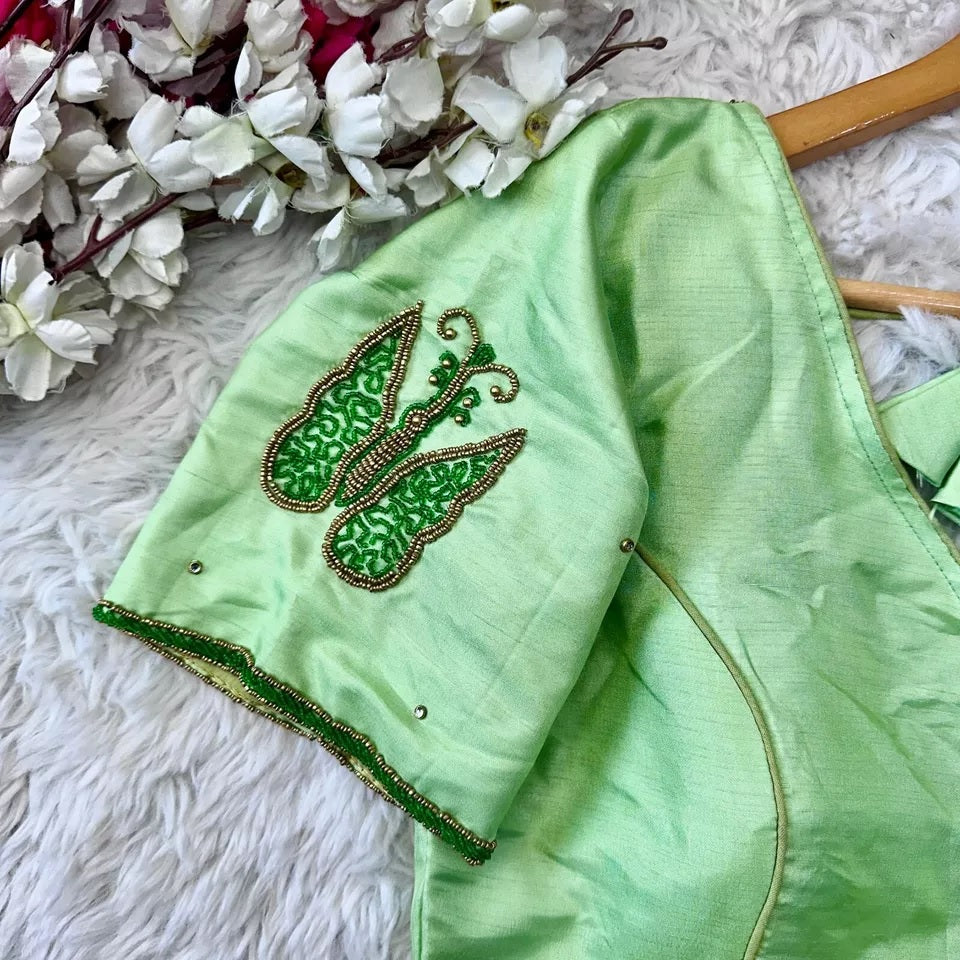 Mayo Silk Saree Blouse