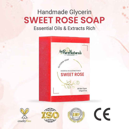 byPureNaturals Sweet Rose Soap