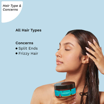 Pilgrim Argan Oil Hair Mask With White Lotus And Camellia - 200 ml