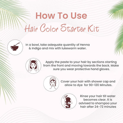 byPureNaturals Organic Hair Coloring Kit