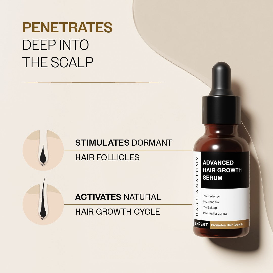 Bare Anatomy Advanced Hair Growth Serum - 30 ml