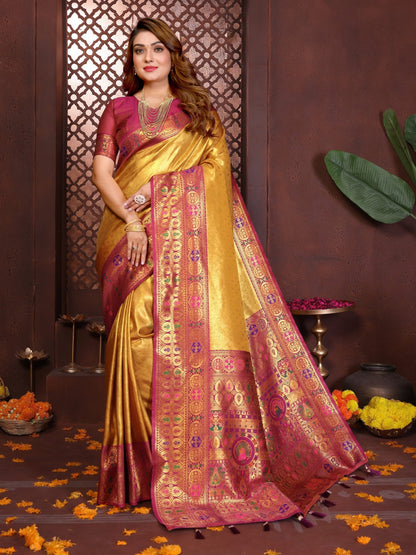 Anaita Banarasi Tissue Silk Saree