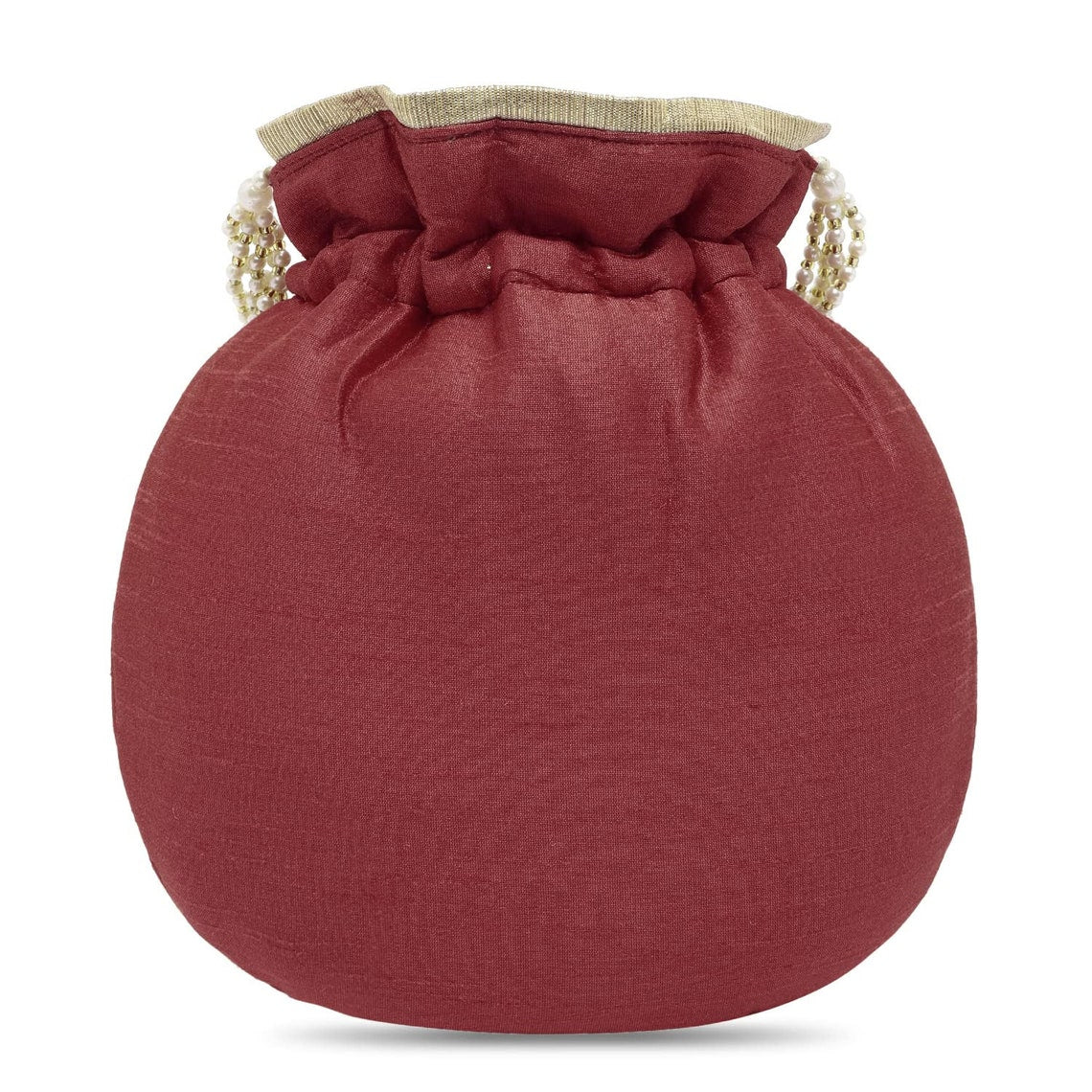Maroon Potli Bags Valentines gift for her