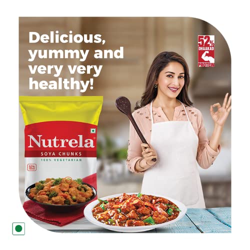 Nutrela Soya Chunks - 100 % vegetarian - 1 kg
