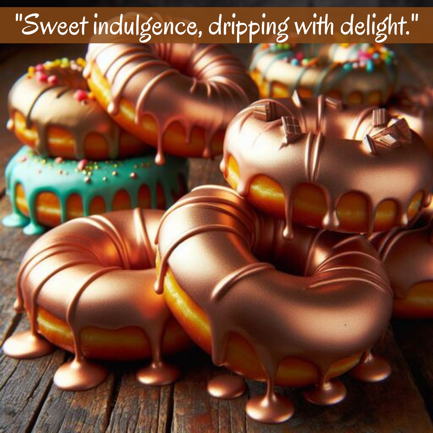 Confect Brazenly Bronze | Edible Drips