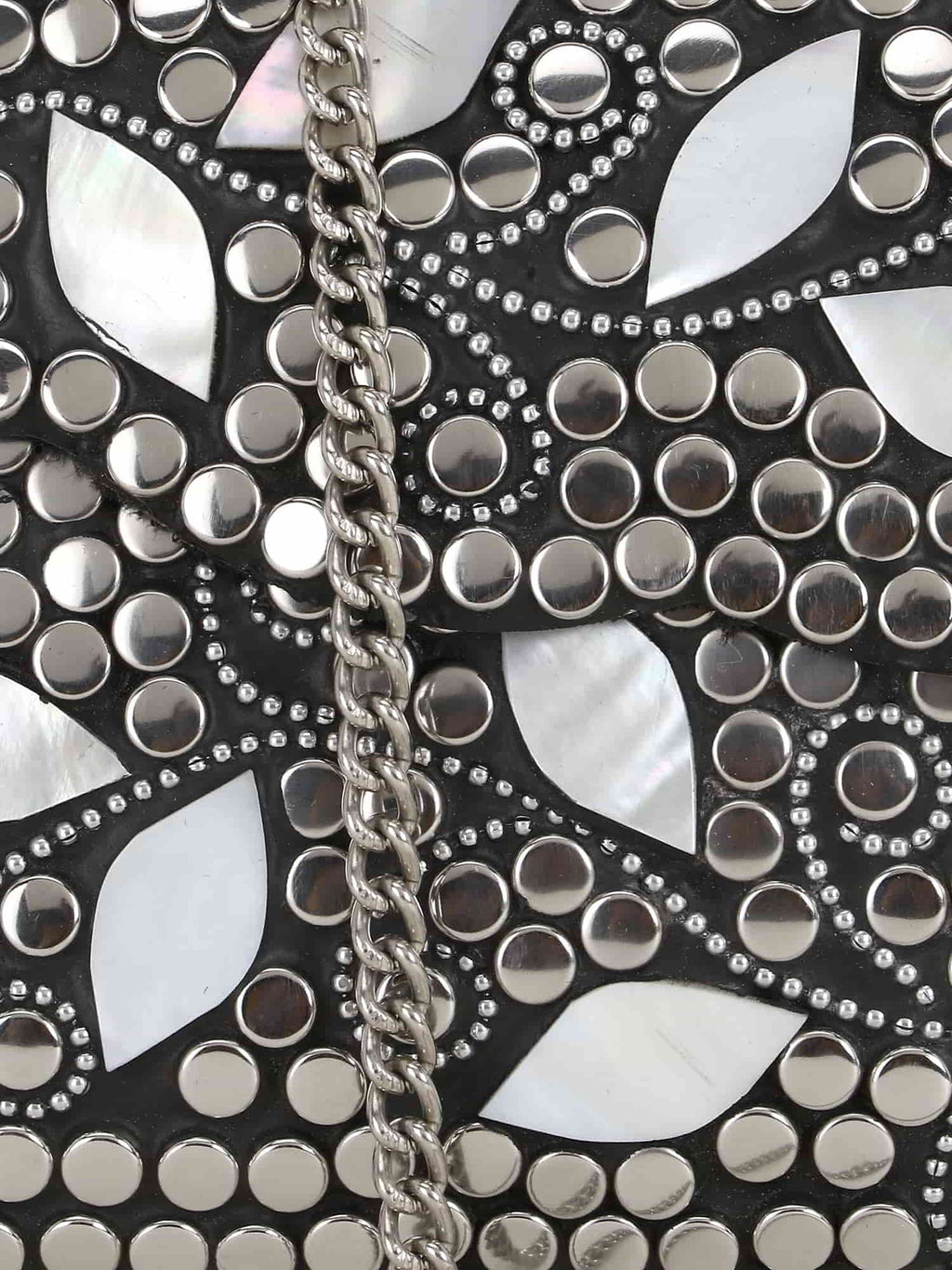Mosaic Metal Botanical Mosaic Clutch