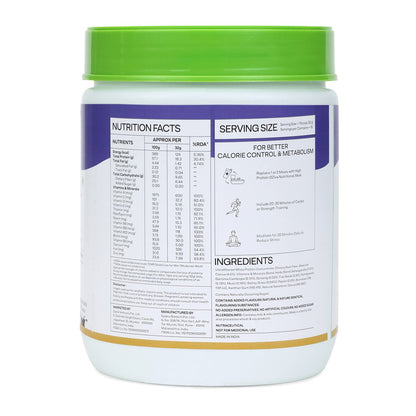 OZiva Nutritional Meal For Men - 16 Servings/ 500 gm