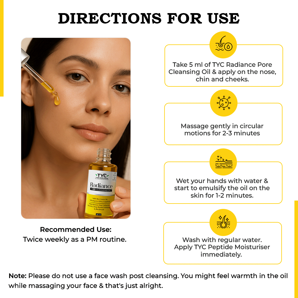 TYC Radiance Pore Cleansing Oil
