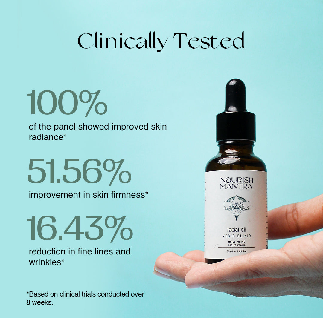 Nourish Mantra Vedic Elixir Facial Oil - 30 ml