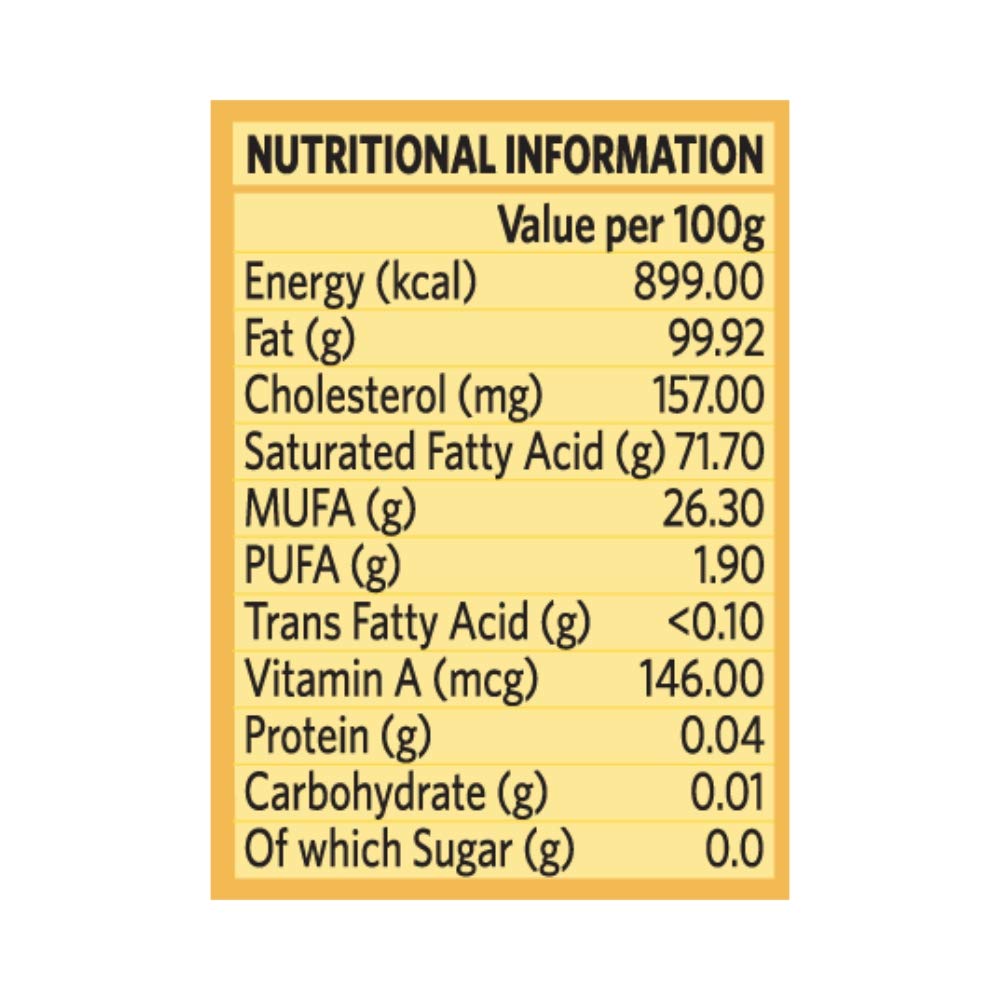 Organic India Cow Ghee - 500 ml