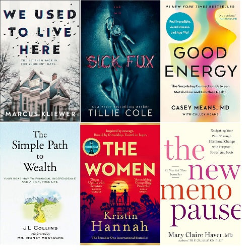 6-Book Combo Set: We Used to Live Here, Sick Fux, Good Energy, The Simple Path, The Women, The New Menopause