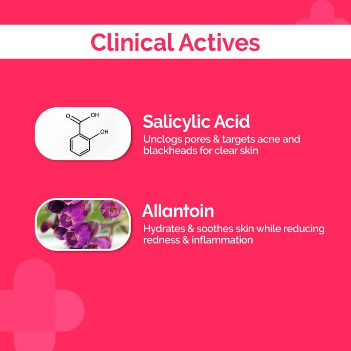 1% Salicylic Acid Sheet Mask With Salicylic Acid & Allantoin - 20g