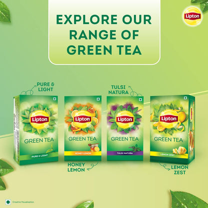 Lipton Honey Lemon Green Tea Bags - 100 Tea Bags