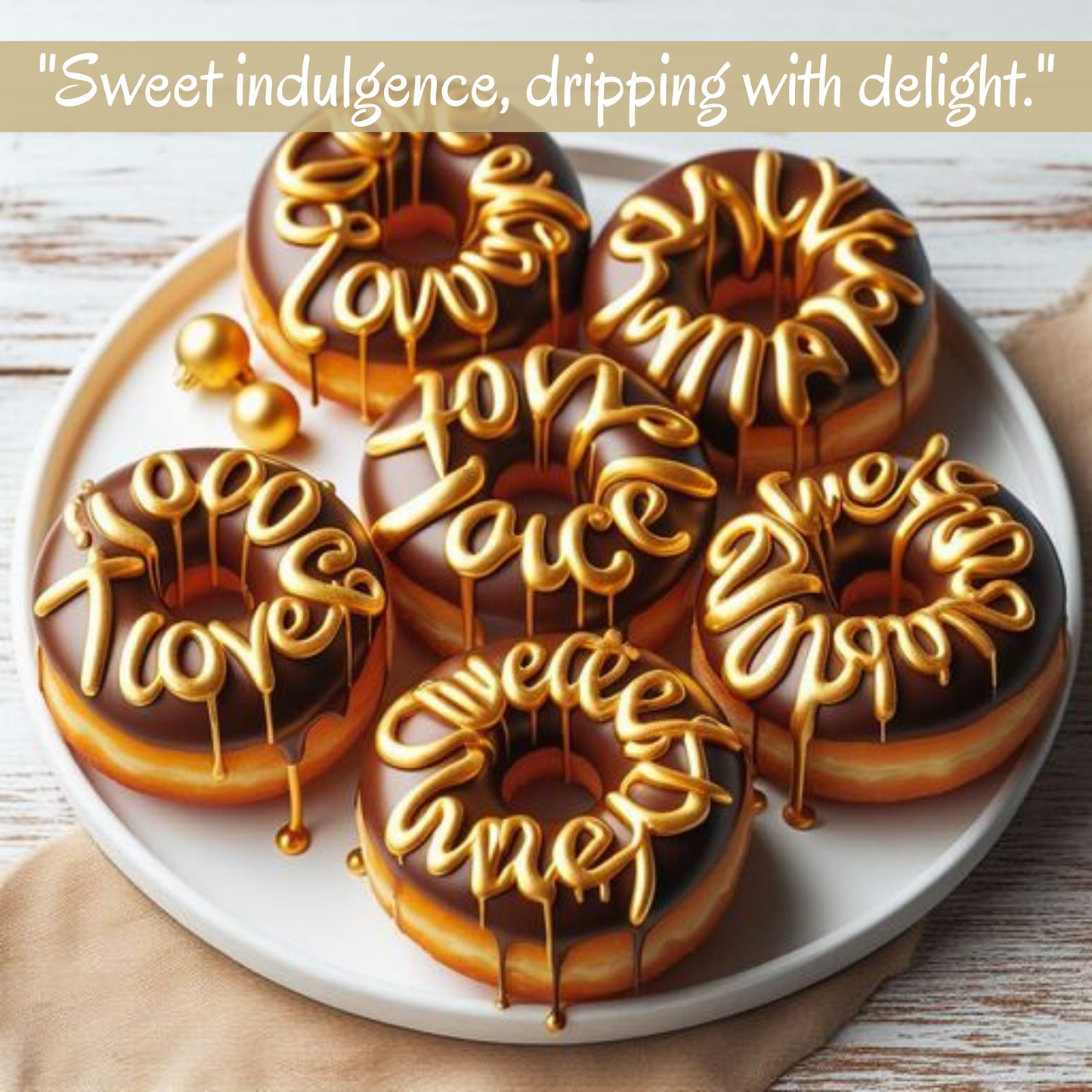 Confect English Gold | Edible Drips