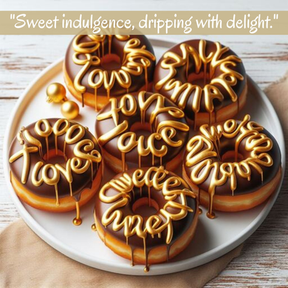 Confect English Gold | Edible Drips