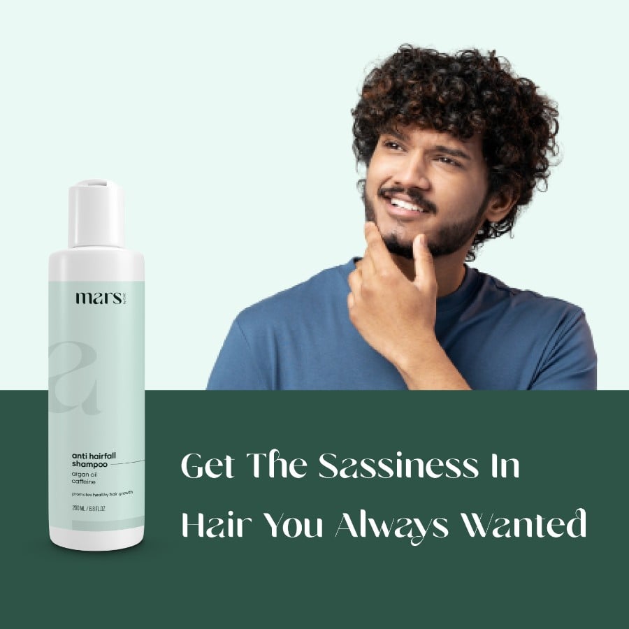 Mars by GHC Anti Hairfall Shampoo for Men - 200 ml