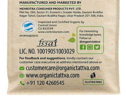 Organic Tattva Organic Moong Dal Whole - 1 kg