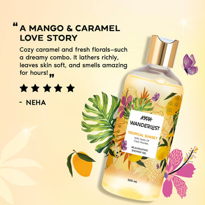Wanderlust Shower Gels - Tropical Thai Sunset