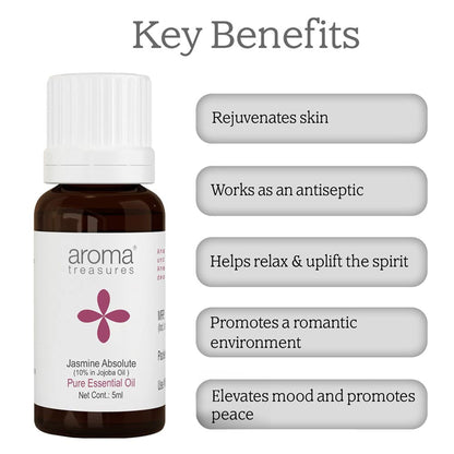 Aroma Treasures Jasmine Absolute Pure Essential Oil