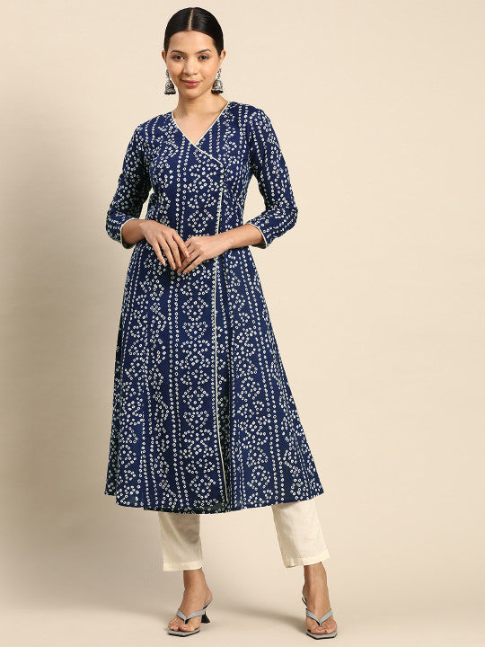 Anayna Bandhani Printed Kurta