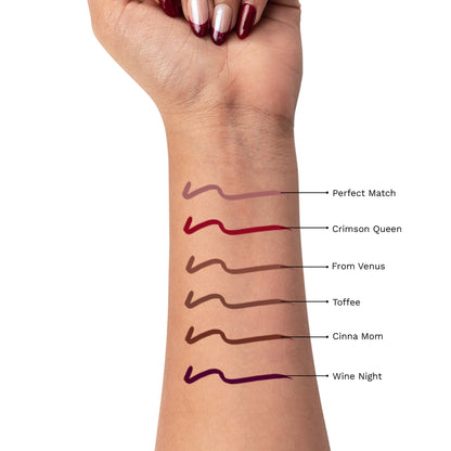 PAC Studio Colorlock Longlasting Lip Liner - Wine Night