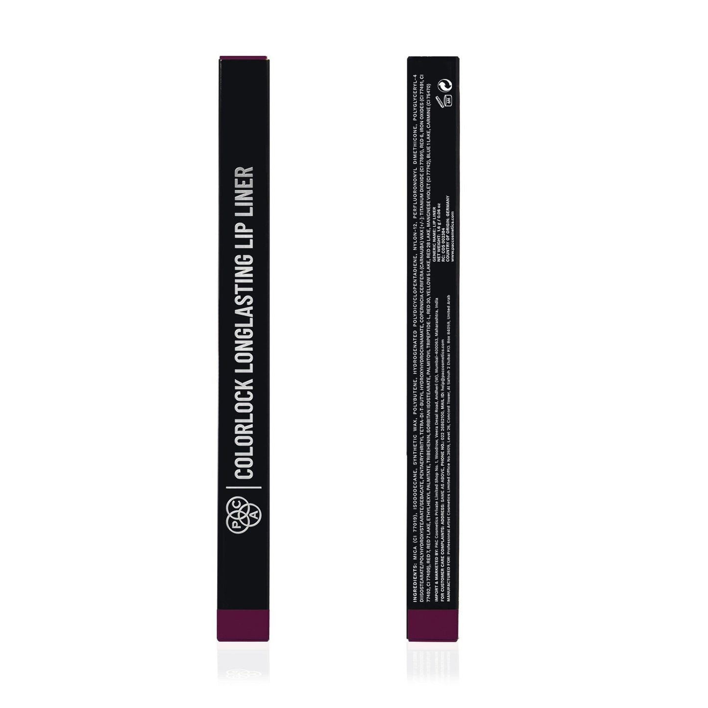 PAC Studio Colorlock Longlasting Lip Liner - Wine Night