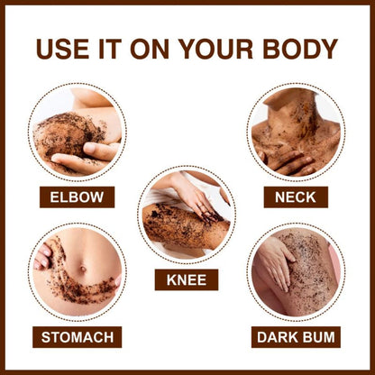 She Essentials Coffee Body Scrub Exfoliating Scrub For Body For Both Women And Men