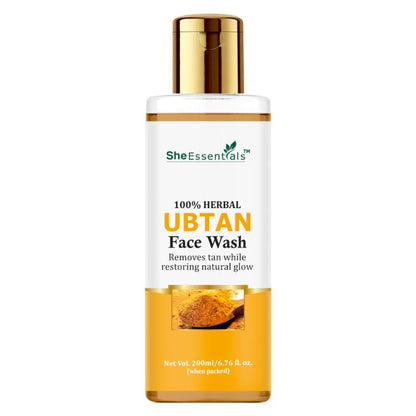 She Essentials Ubtan Face Wash For Skin Brightening