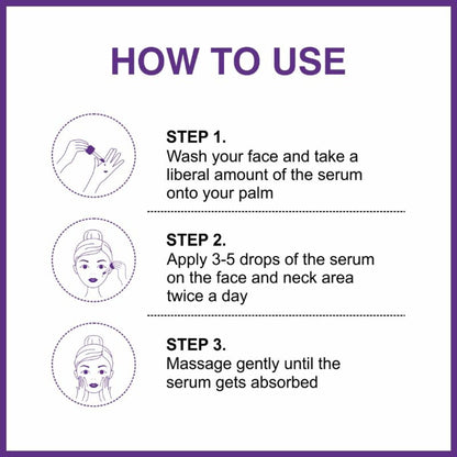 She Essentials Kumkumadi Tailam Saffron Night Serum Face Oil For Skin Glow, Anti Aging, Dark Spots