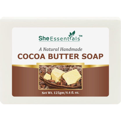 She Essentials Natural Handmade Cocoa Butter Soap